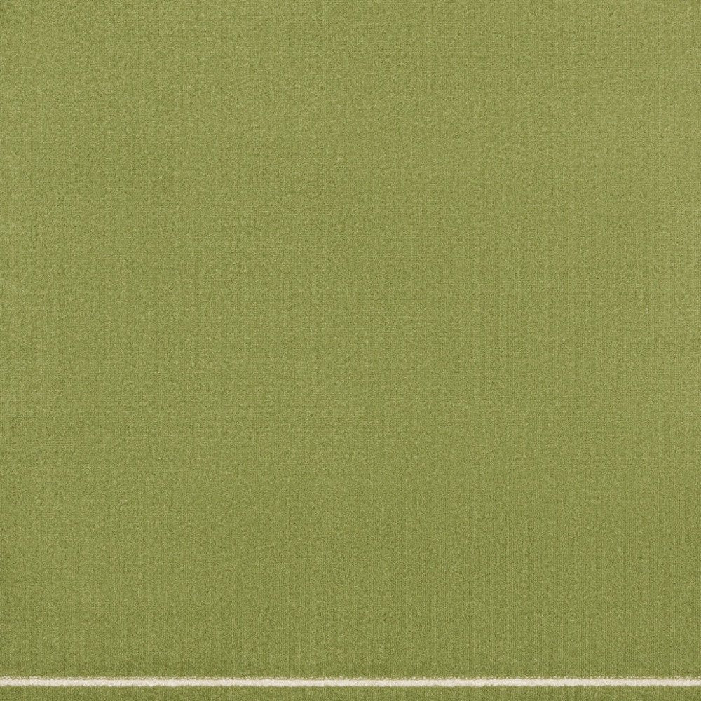 5' Green And Ivory Square Indoor Outdoor Area Rug HomeRoots