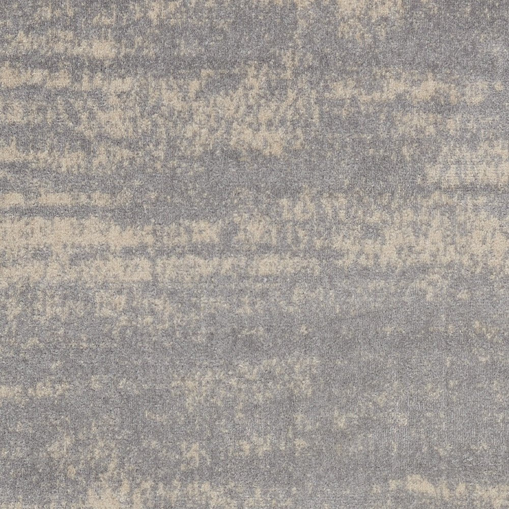 2' X 4' Gray And Beige Abstract Indoor Outdoor Area Rug — view 2