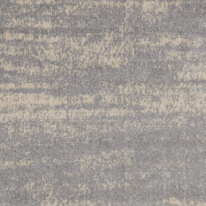 3' X 5' Gray And Beige Abstract Indoor Outdoor Area Rug