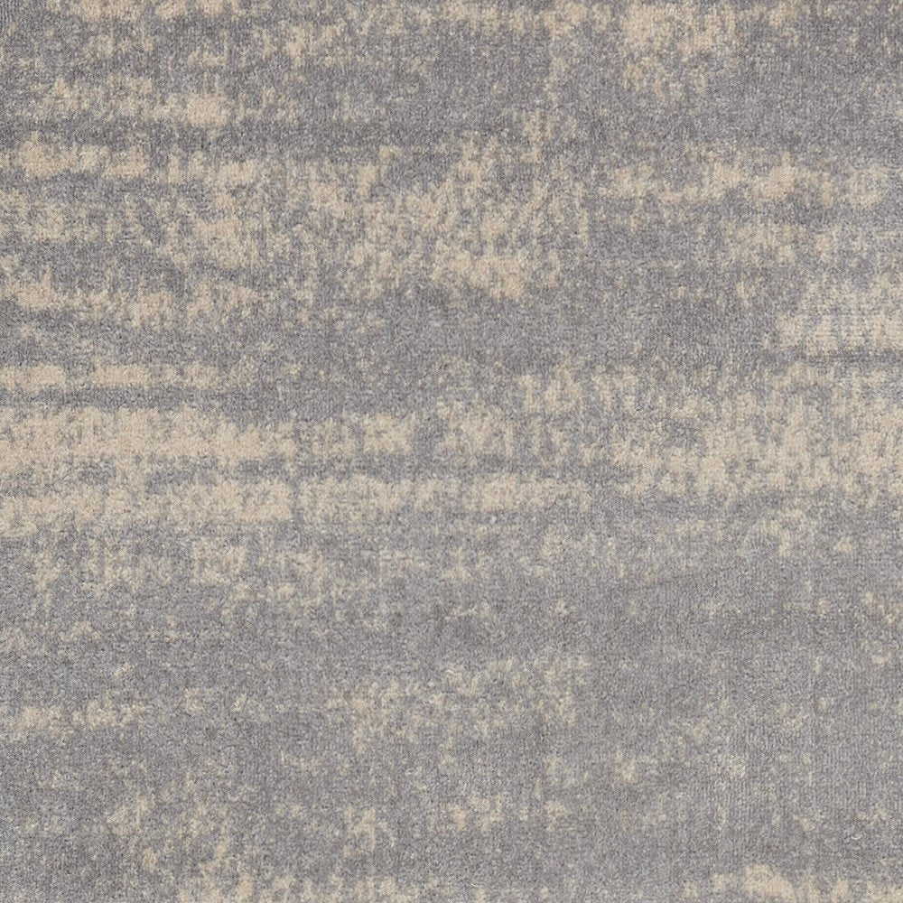 3' X 5' Gray And Beige Abstract Indoor Outdoor Area Rug — view 2