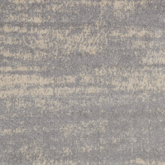 3' X 5' Gray And Beige Abstract Indoor Outdoor Area Rug