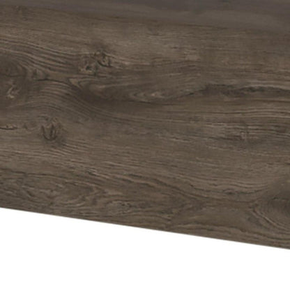 16" Brown Wood One Drawer Floating Nightstand HomeRoots