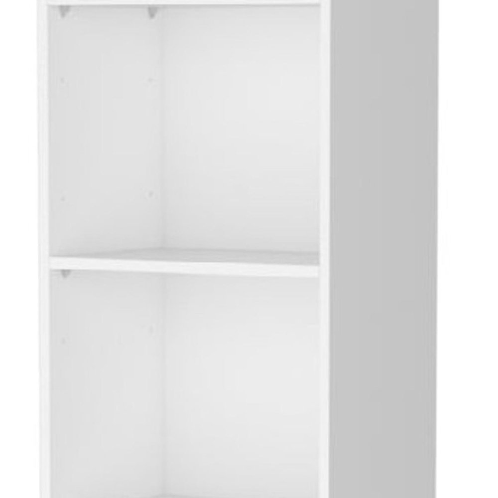 71" White Wood Five Tier Bookcase — view 8