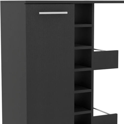 Set Of Two Black Wood Coffee Table HomeRoots