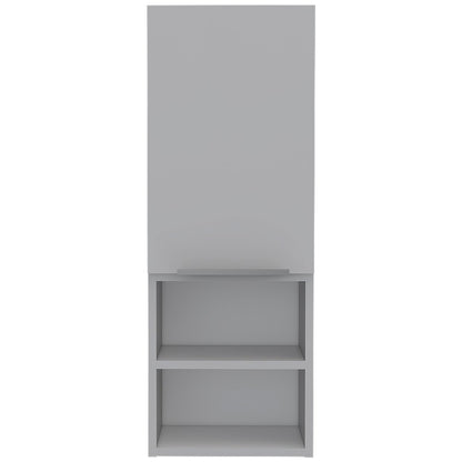 24" White Wood Freestanding Bathroom Vanity With Sink And Medicine Cabinet HomeRoots