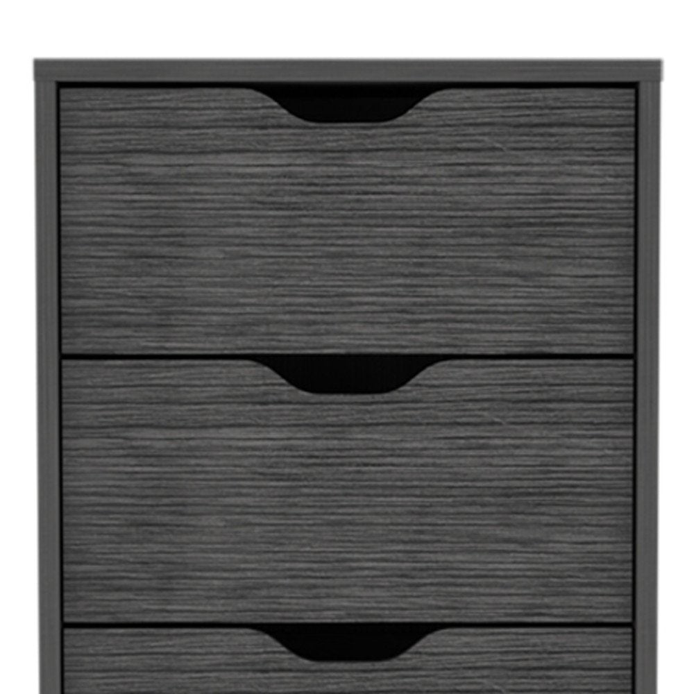 18" White Five Drawer Standard Chest HomeRoots