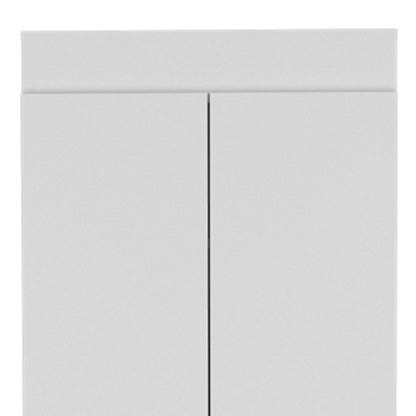 67" White Wood Pantry Or Storage Closet HomeRoots