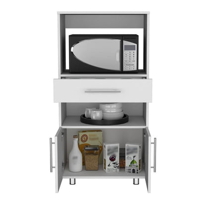 48" White Wood Pantry Or Storage Closet HomeRoots