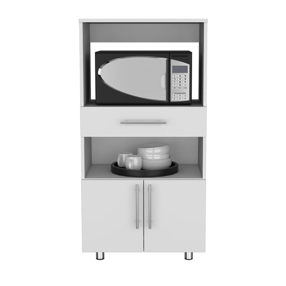 48" White Wood Pantry Or Storage Closet HomeRoots