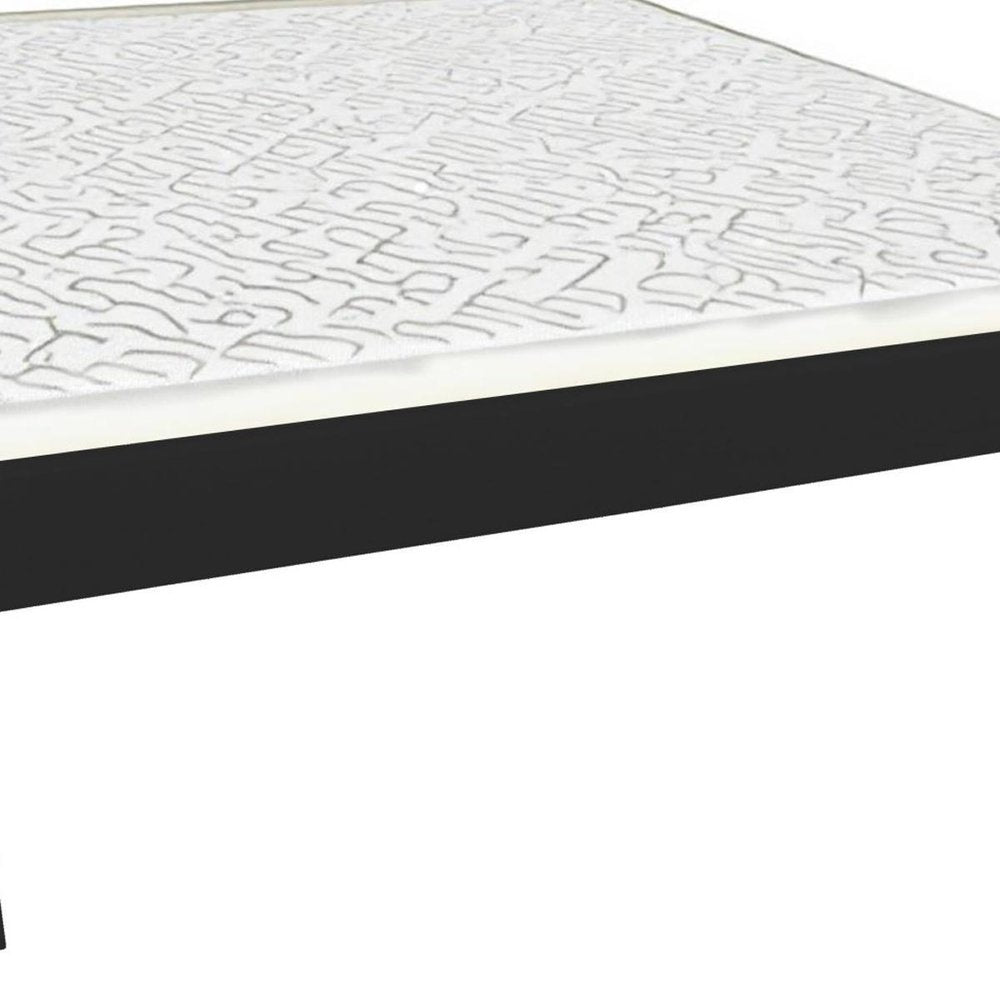Black Solid Wood Twin Bed Frame HomeRoots