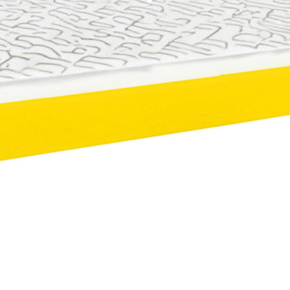 Canary Yellow Solid Wood Twin Bed Frame HomeRoots