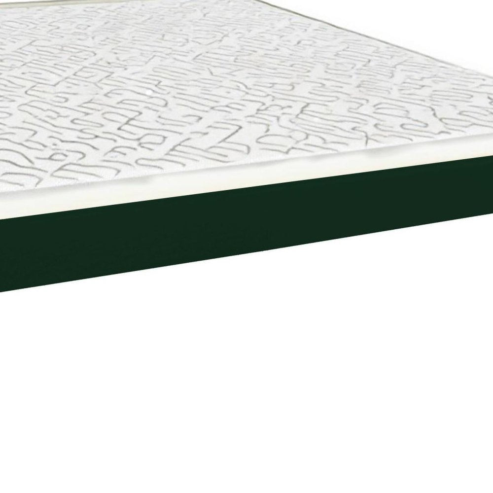 Dark Green Solid Wood Twin Bed Frame HomeRoots