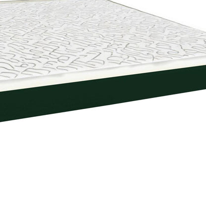Dark Green Solid Wood Twin Bed Frame HomeRoots