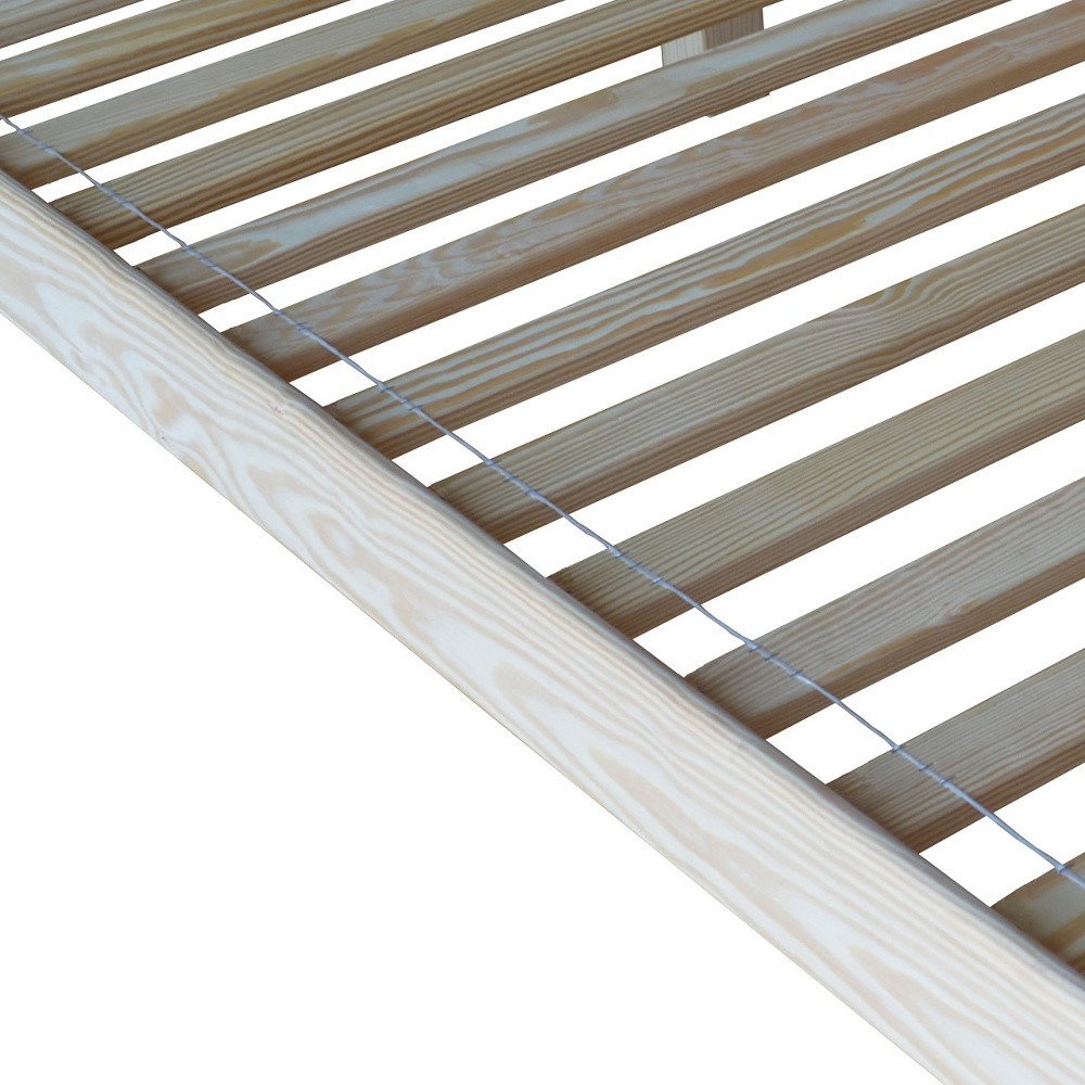 Natural Solid Wood Twin Bed Frame HomeRoots