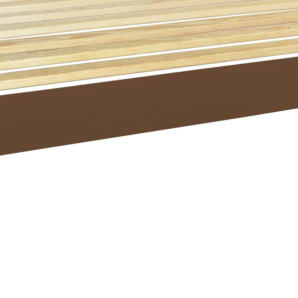 Brown Solid Wood Full Bed Frame HomeRoots