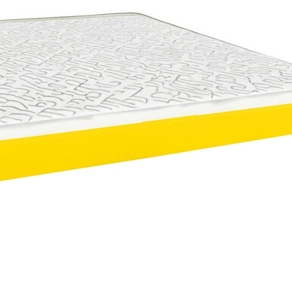 Canary Yellow Solid Wood Queen Bed Frame HomeRoots