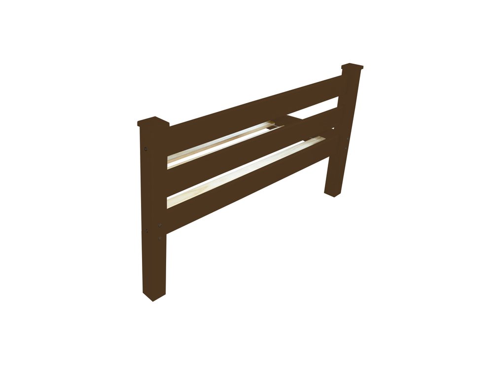 Coffee Solid Wood Twin Bed Frame HomeRoots