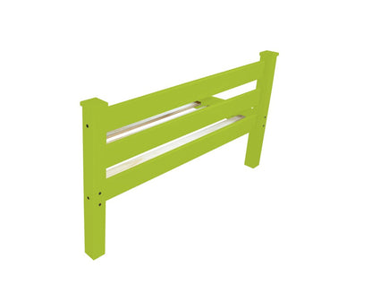 Lime Green Solid Wood Twin Bed Frame HomeRoots