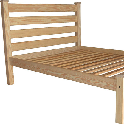 Natural Solid Wood Twin Bed Frame HomeRoots