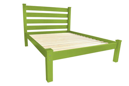 Lime Green Solid Wood Full Bed Frame HomeRoots