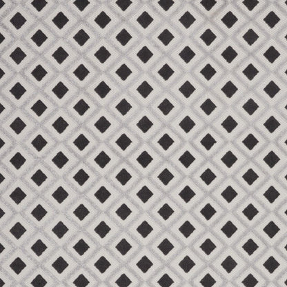7' X 10' Black And White Geometric Indoor Outdoor Area Rug HomeRoots