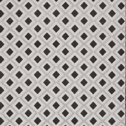 8' X 11' Black And White Geometric Indoor Outdoor Area Rug HomeRoots