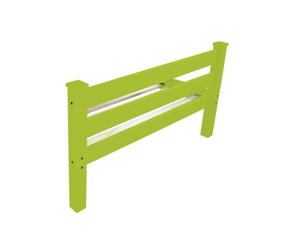 Lime Green Solid Wood Queen Bed Frame HomeRoots