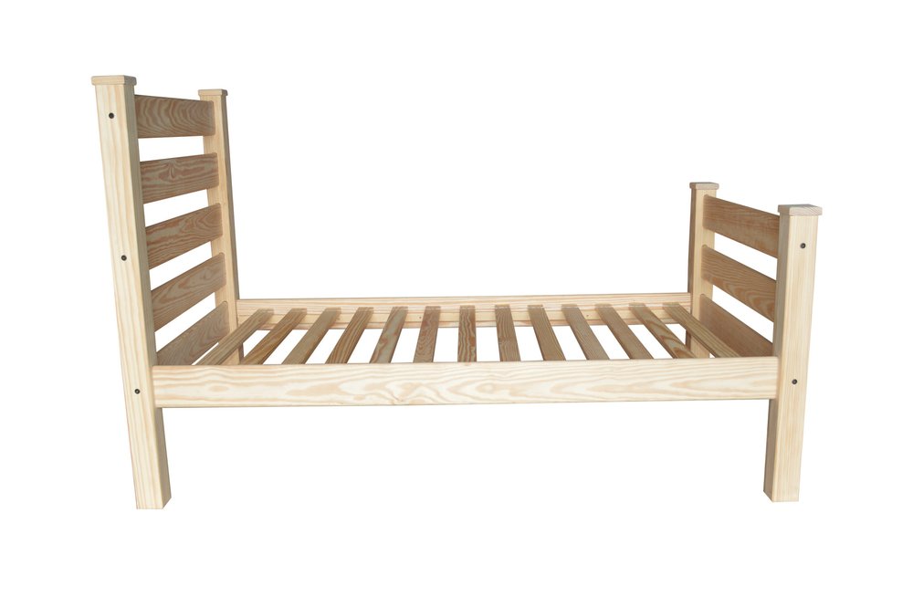 Natural Solid Wood Twin Bed Frame HomeRoots