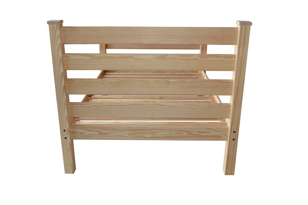 Natural Solid Wood Full Bed Frame HomeRoots