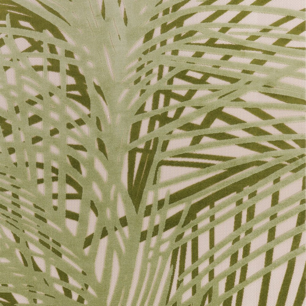 10' X 14' Ivory And Green Palm Leaf Indoor Outdoor Area Rug HomeRoots