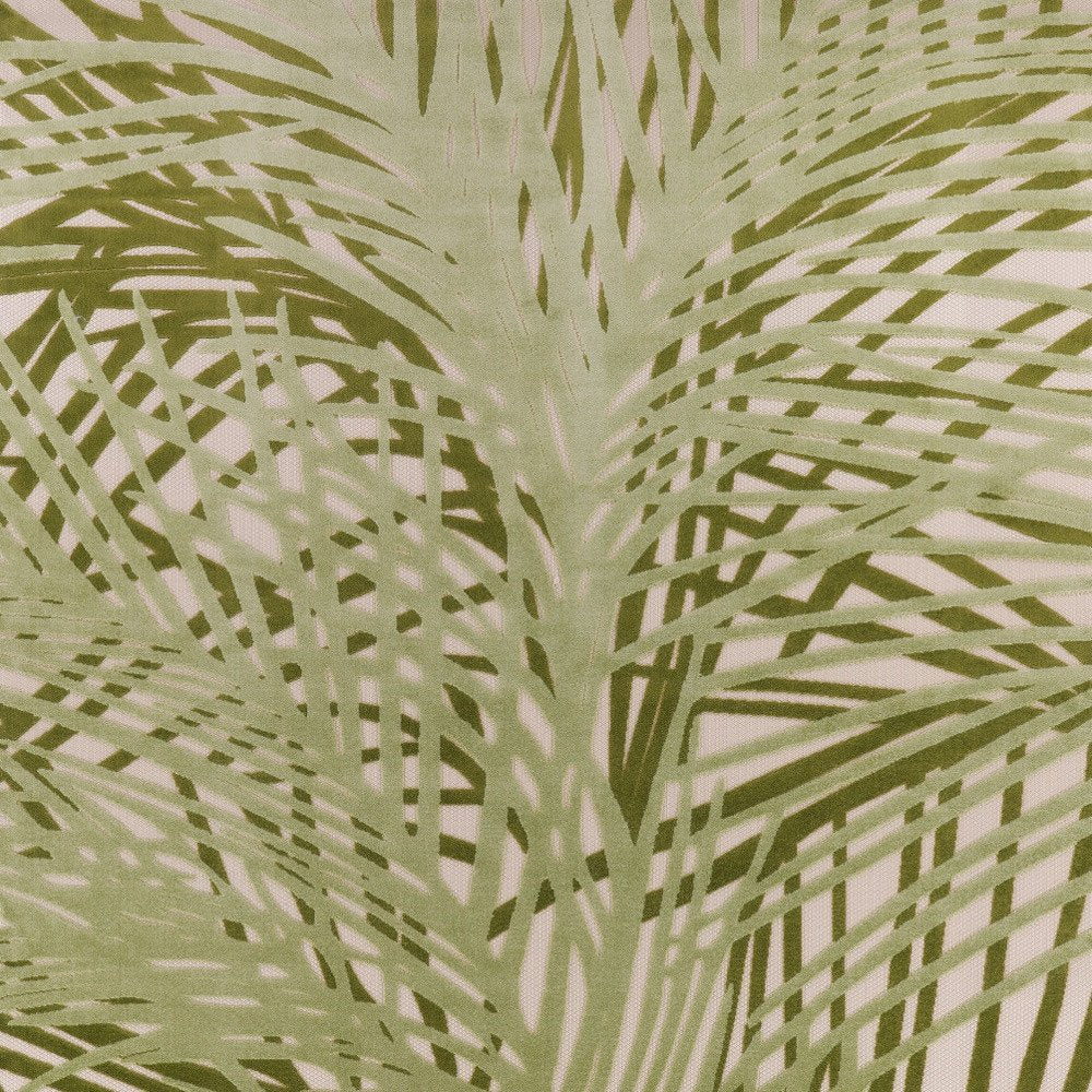 10' X 14' Ivory And Green Palm Leaf Indoor Outdoor Area Rug HomeRoots