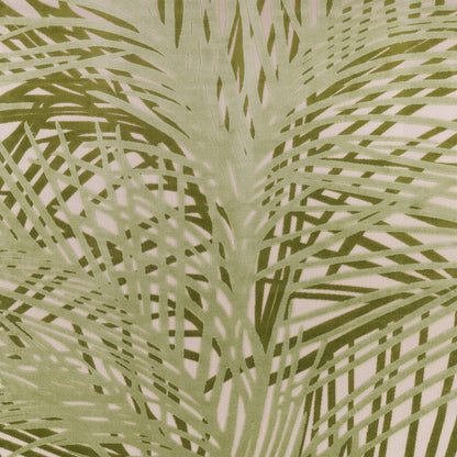 10' X 14' Ivory And Green Palm Leaf Indoor Outdoor Area Rug HomeRoots