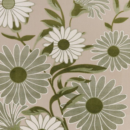 9' X 12' Ivory And Green Floral Indoor Outdoor Area Rug HomeRoots