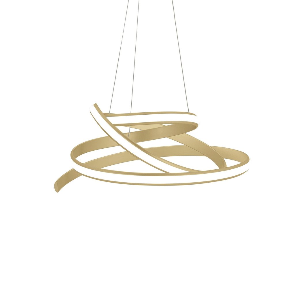Gold Metal LED Dimmable Smart Enabled Chandelier HomeRoots