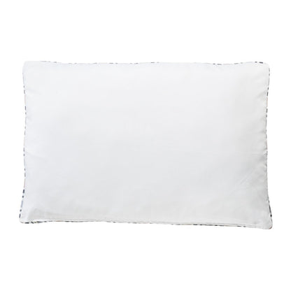 24" X 36" Gray Tan And White Striped Pillow Style Pet Bed With Removable Cover HomeRoots