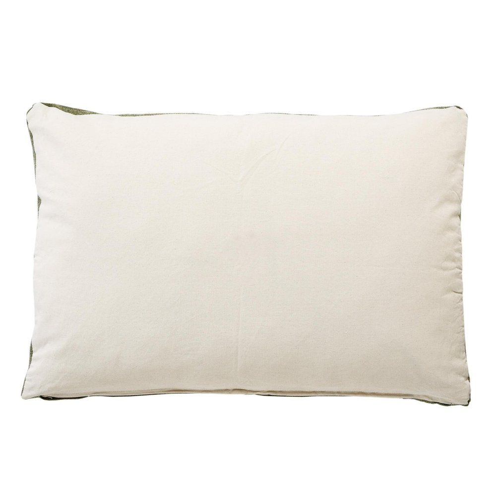 24" X 36" Stonewashed Sage Medallion Pillow Style Pet Bed With Removable Cover HomeRoots