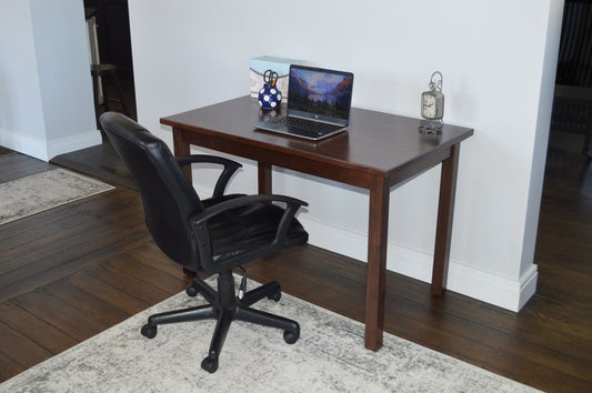 48" Raw Umber Solid Wood Dining Table HomeRoots