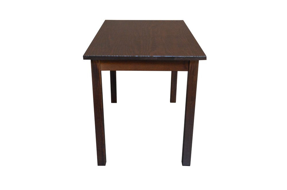 48" Raw Umber Solid Wood Dining Table HomeRoots