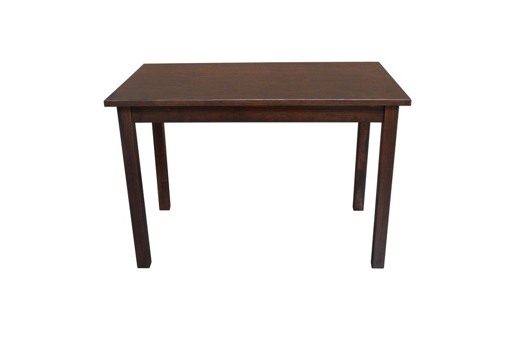 48" Raw Umber Solid Wood Dining Table HomeRoots