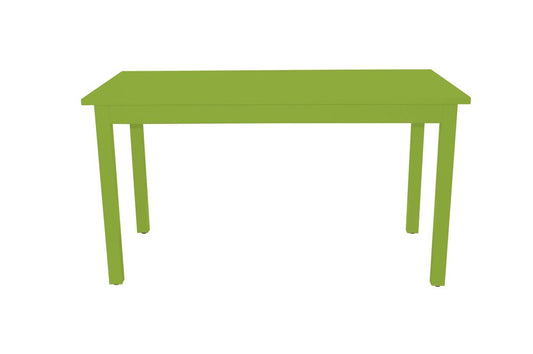 48" Chartreuse Solid Wood Dining Table HomeRoots
