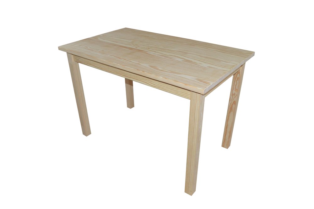48" Natural Solid Wood Dining Table HomeRoots