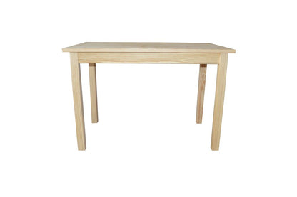 48" Natural Solid Wood Dining Table HomeRoots