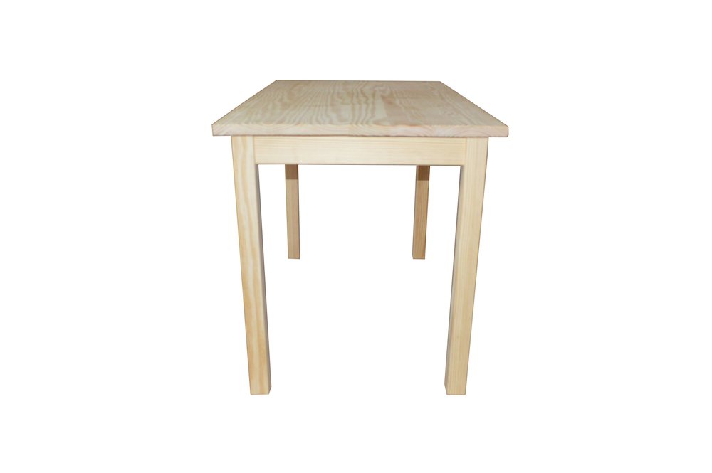 48" Natural Solid Wood Dining Table HomeRoots