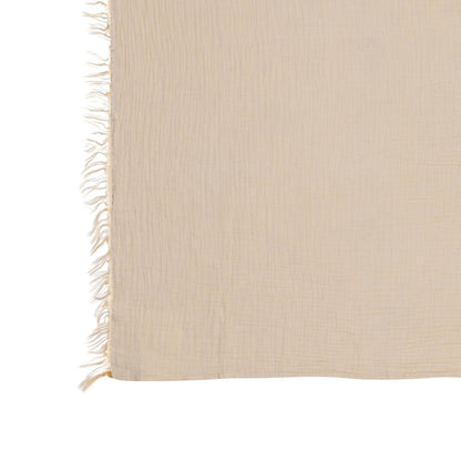 47" X 60" Aqua Cotton Woven Turkish Towel Throw Blanket with Fringe HomeRoots