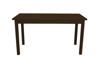 60" Coffee Solid Wood Dining Table HomeRoots