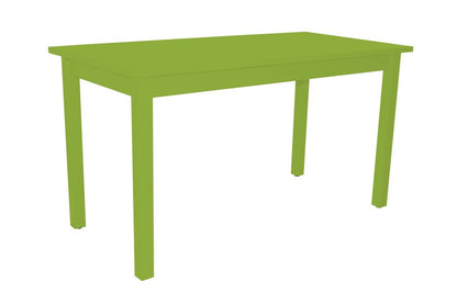 60" Chartreuse Solid Wood Dining Table HomeRoots