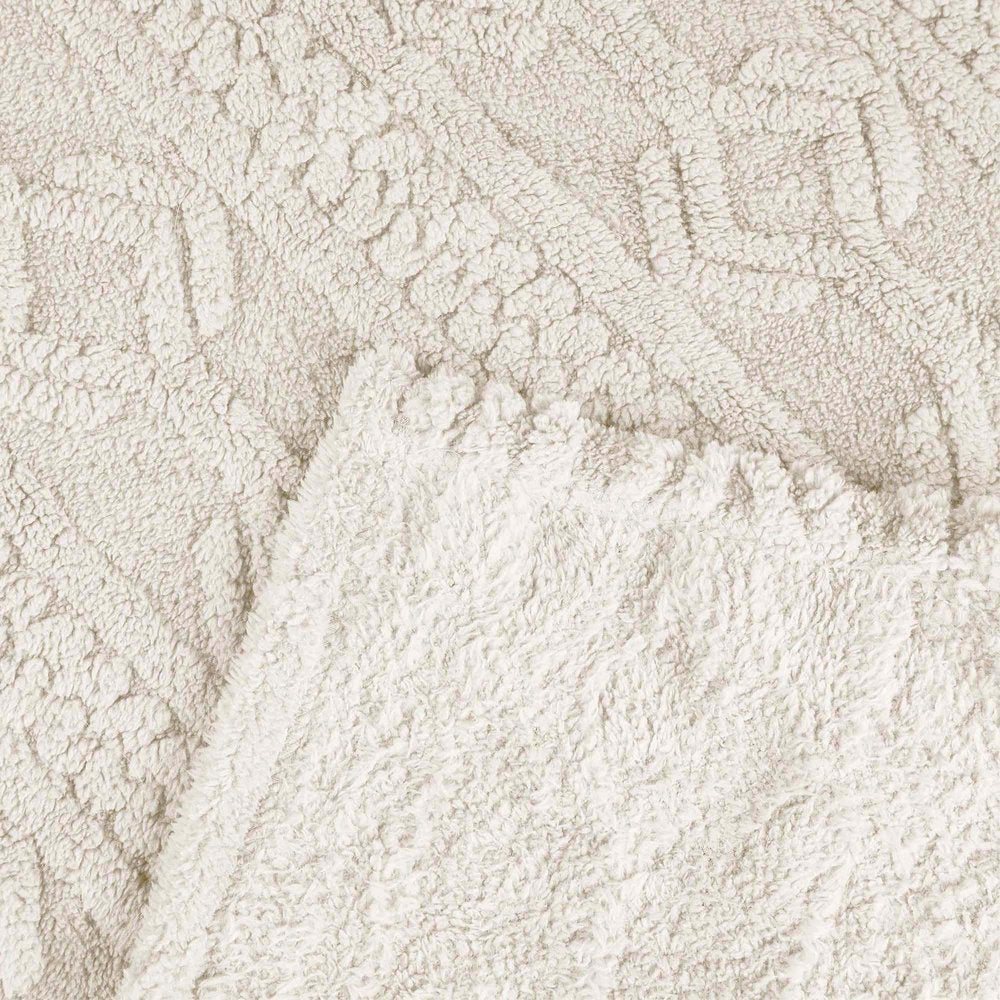King Ivory Fleece Knitted Plush Blanket — view 2