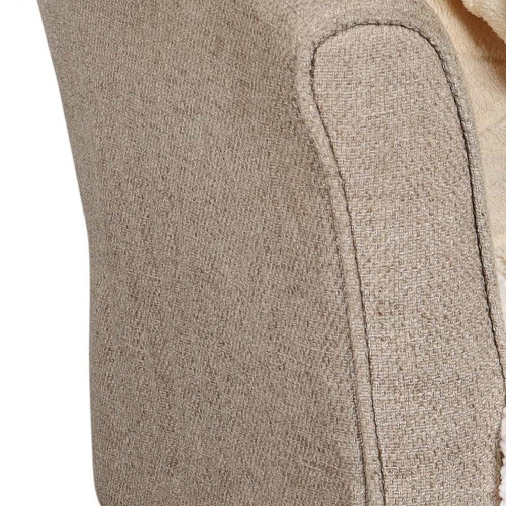 King Cream Fleece Knitted Plush Blanket — view 7