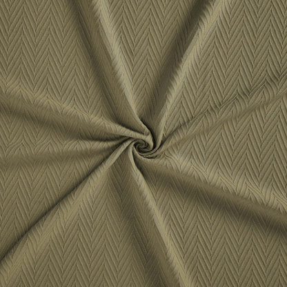 Twin Sage Cotton Woven Chevron Blanket HomeRoots