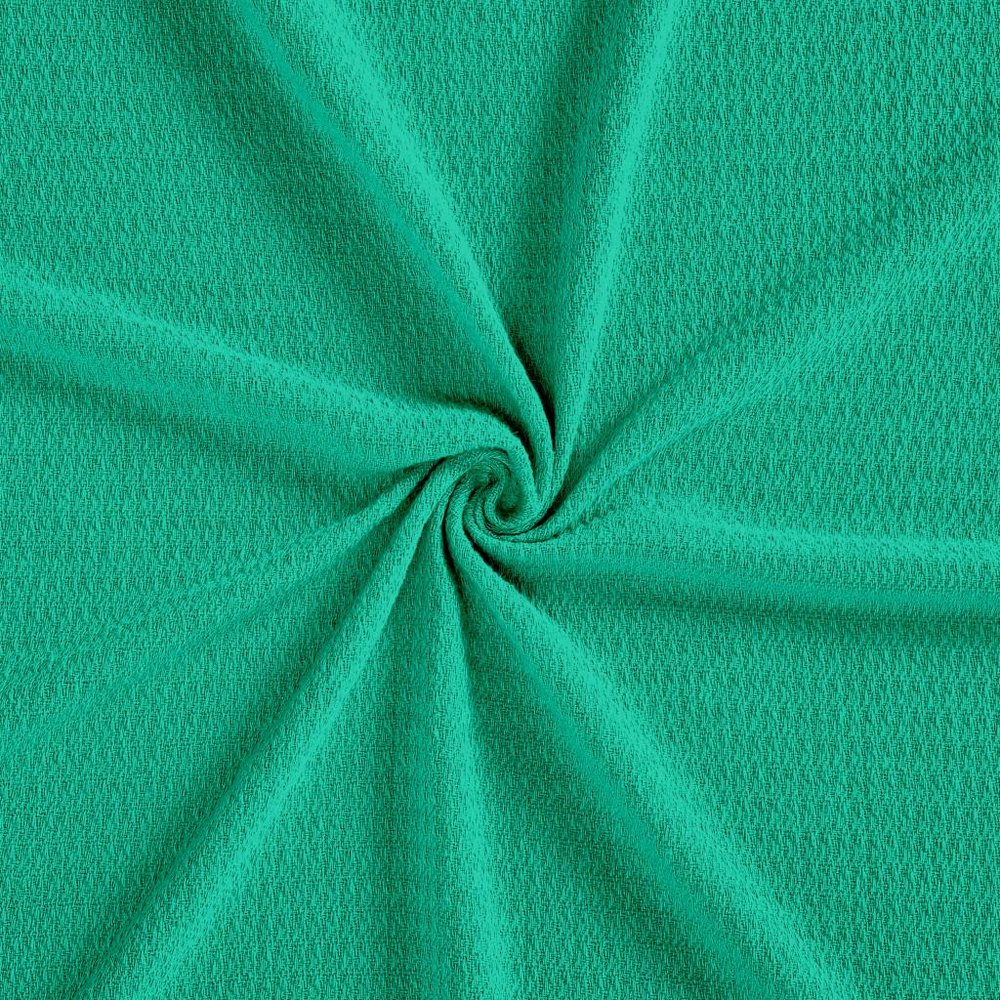 King Turquoise Cotton Waffle Weave Honeycomb Blanket HomeRoots